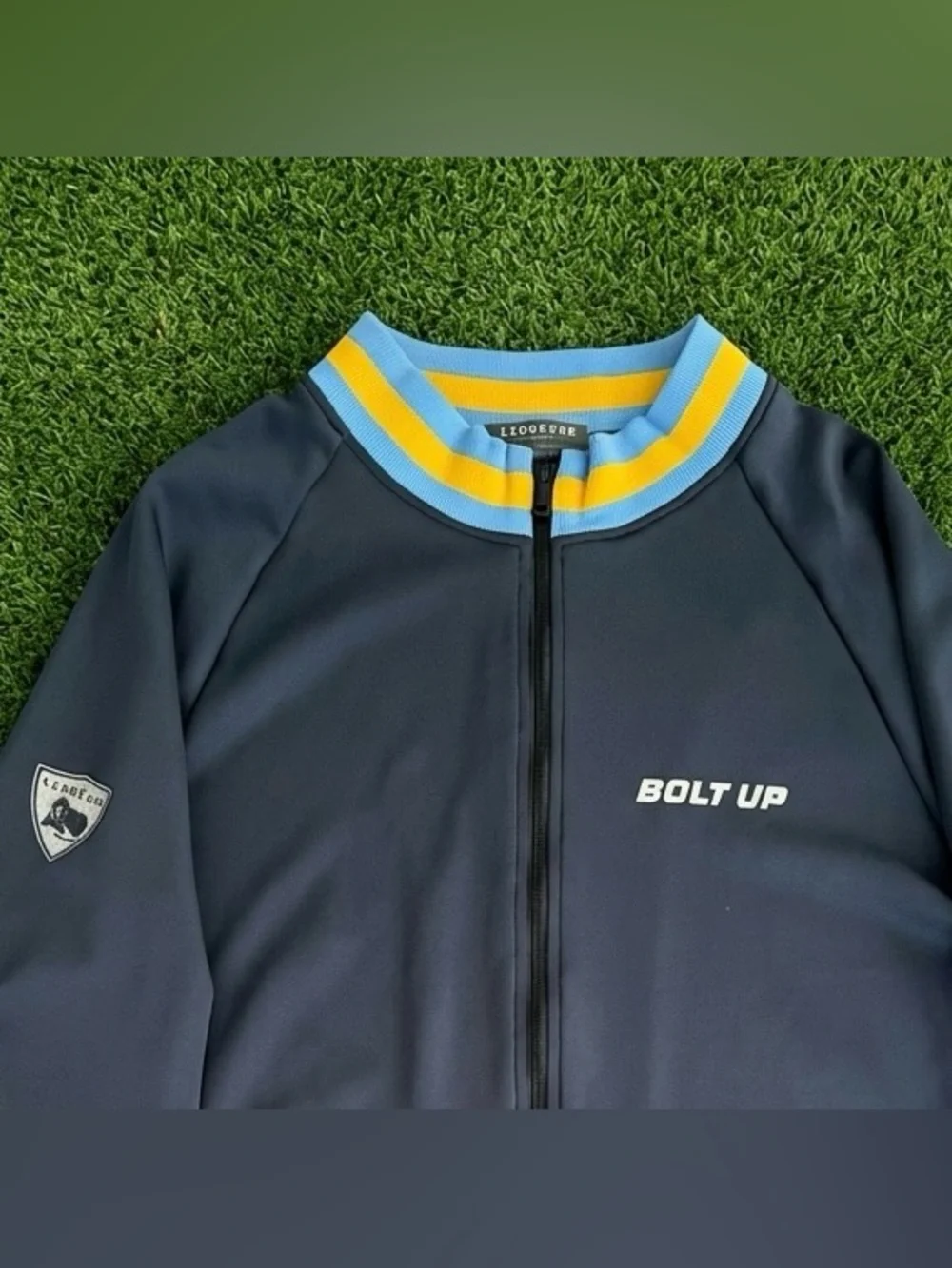 Team Issued Chargers x LEORÊVER Bolt Up Track Jacket XL